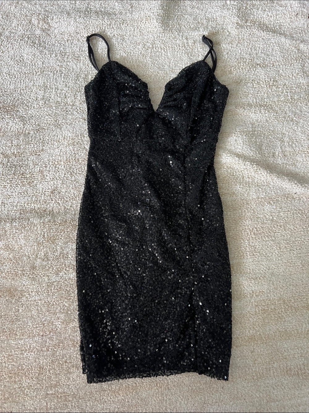 Windsor Black Sequin Dress